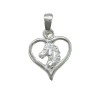 pendentif coeur et tête de cheval