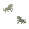 boucles d'oreilles cheval