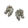 boucles d'oreilles têtes de cheval