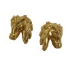 boucles d'oreilles têtes de cheval