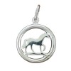 pendentif cheval au pas tendance