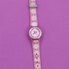 montre GR gymnastique rythmique rose pailleté