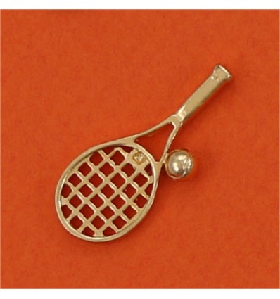 pins raquette de tennis et balle de tennis