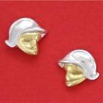 Boucles d'oreilles pompiers