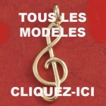 Bijoux musique bijoux : notes de musique